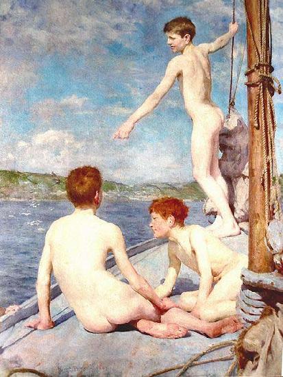 Henry Scott Tuke The bathers